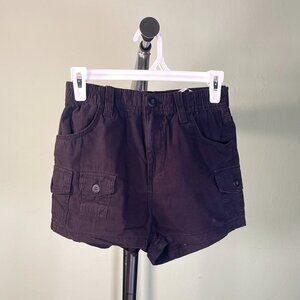 Berksha Black Cargo Shorts - Women's Size S